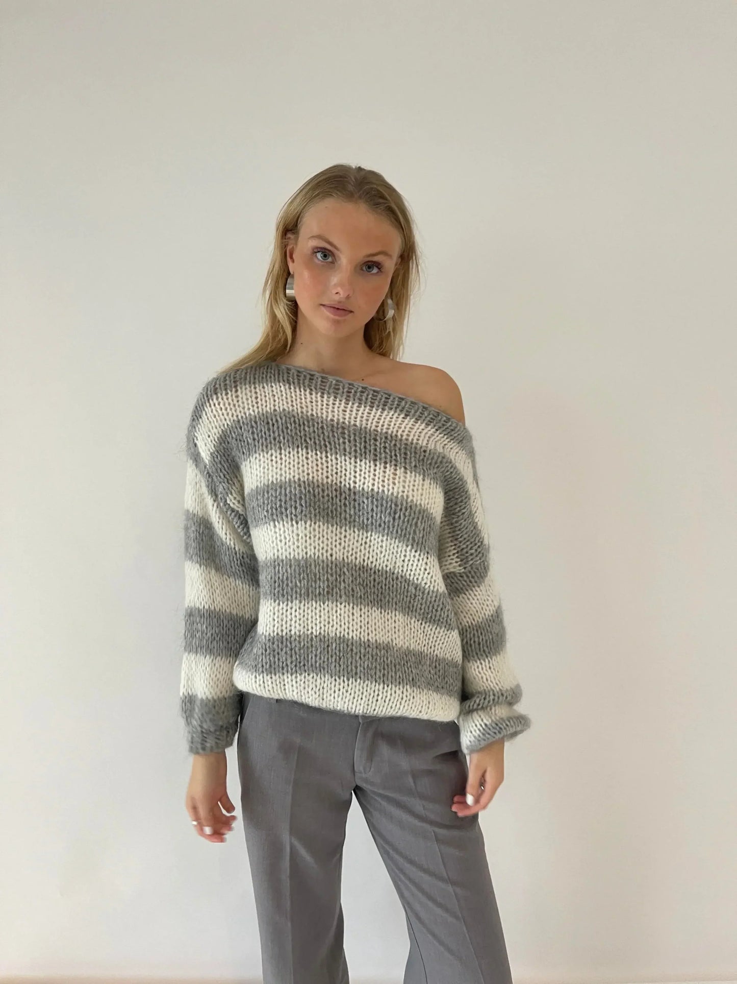 Jersey De Punto con Corte Relajado para Mujer | Ideal para Otoño E Invierno
