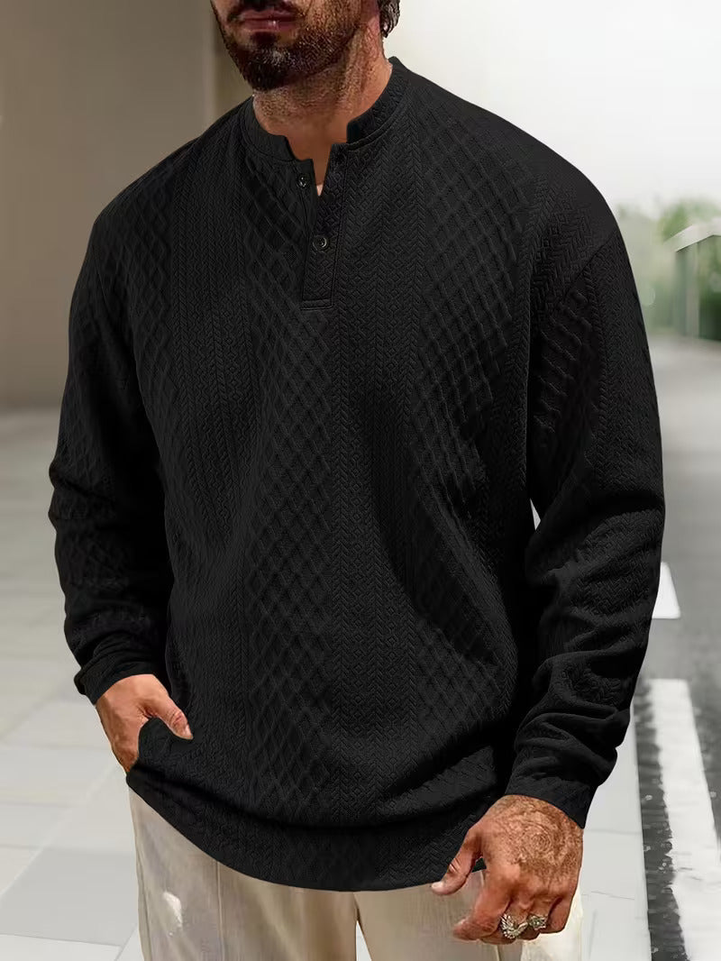 Jersey Con Motivo Geométrico Y Corte Relajado Para Hombre | Ideal Para Uso Diario