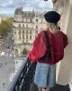 Chaqueta Oversize Con Corte Recto Para Mujer | Ideal Para Uso Urbano