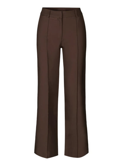 Pantalón De Corte Recto Para Mujer | Ideal Para Uso Diario