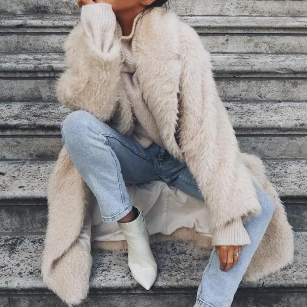 Abrigo Largo De Invierno Con Bolsillos Para Mujer | Ideal Para Invierno
