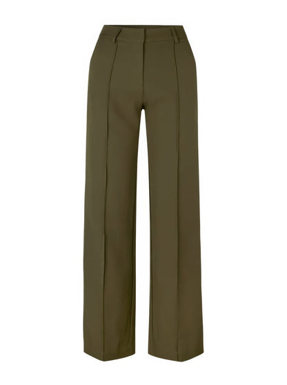 Pantalón De Corte Recto Para Mujer | Ideal Para Uso Diario