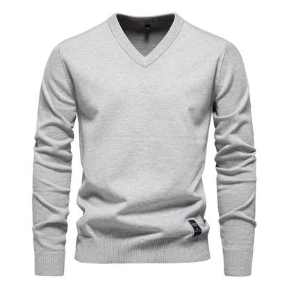Jersey Con Cuello En V Y Corte Regular Para Hombre | Ideal Para Uso Diario