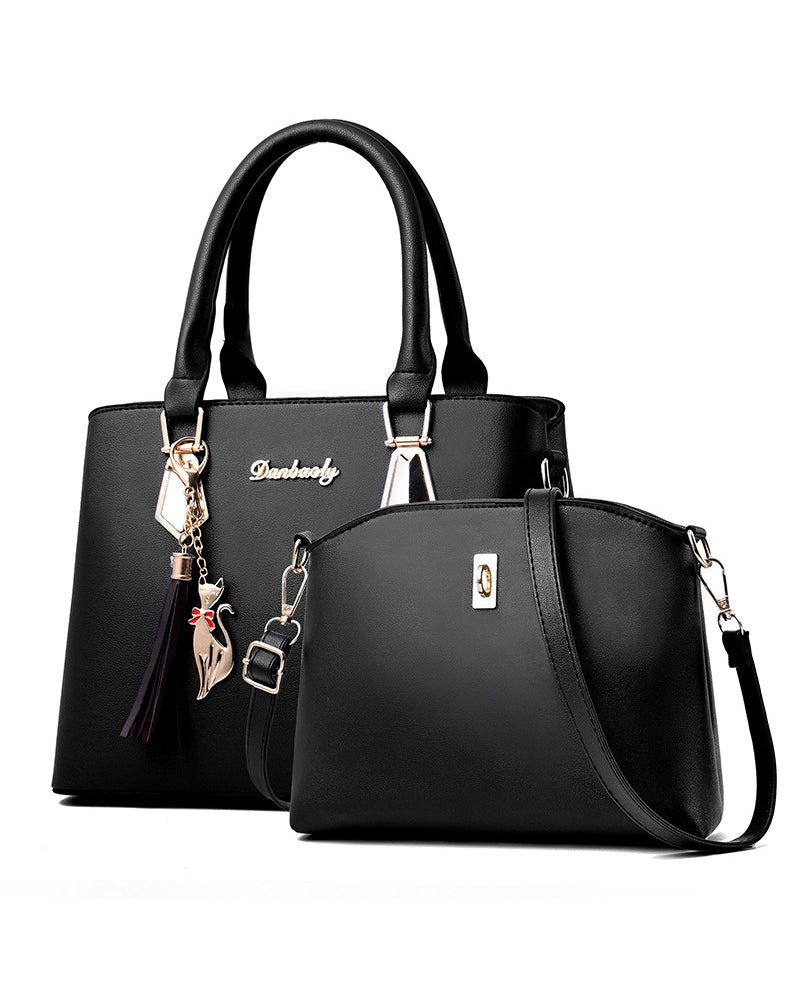 Bolso de Hombro con Compartimentos Múltiples para Mujer | Ideal para Uso Diario y Salidas