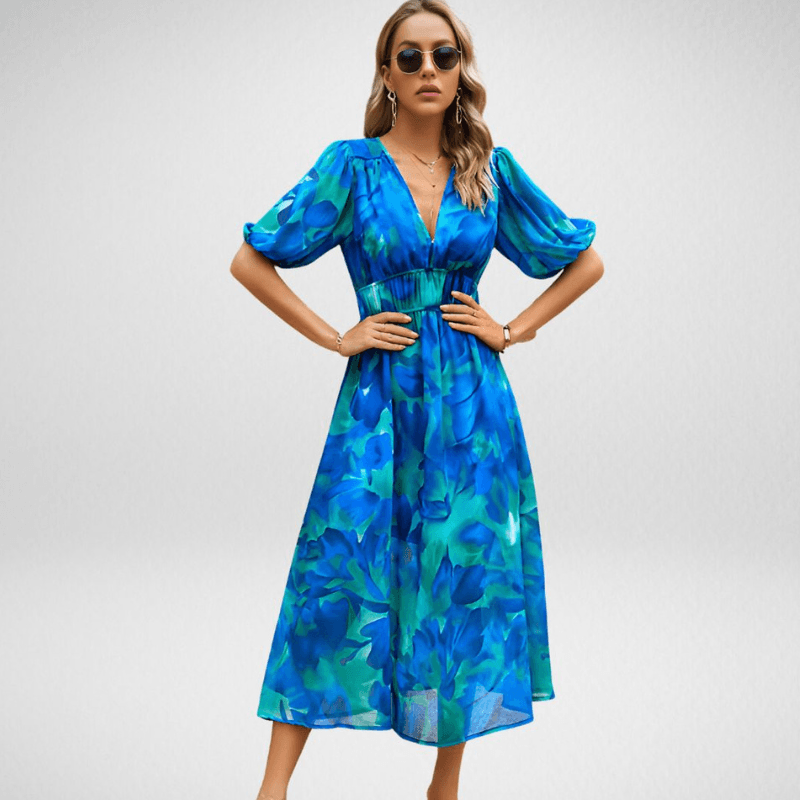 Vestido Midi Con Longitud Intermedia Para Mujer | Ideal Para Uso Diario Y Ocasiones