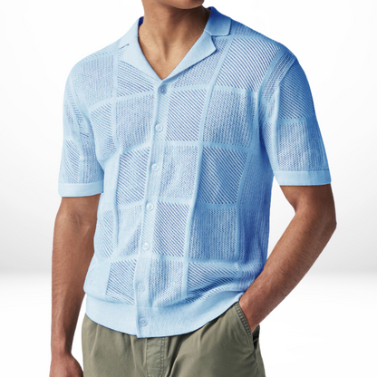Camisa de Manga Larga de Punto para Hombres | Ideal para Uso Diario y Ocio