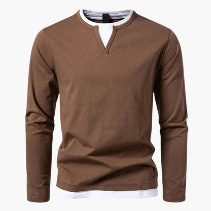 Camisa Con Cierre Abotonado Y Col Clásico Para Hombre | Ideal Para Uso Diario