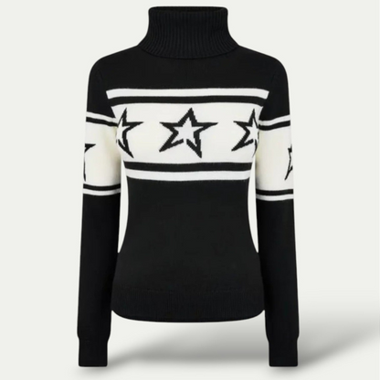 Jersey De Cuello Alto Con Corte Ajustado Para Mujer | Ideal Para Uso Diario Y Oficina