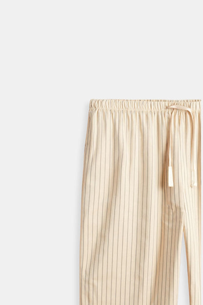 Pantalones Para Hombre Con Corte Relajado Y Cintura Elástica Con Cordón Para Hombre | Ideal Para Uso Diario