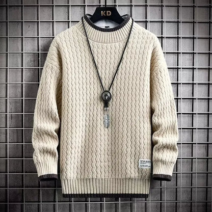 Jersey de Punto para Hombre con Corte Ajustado | Ideal para Uso Diario