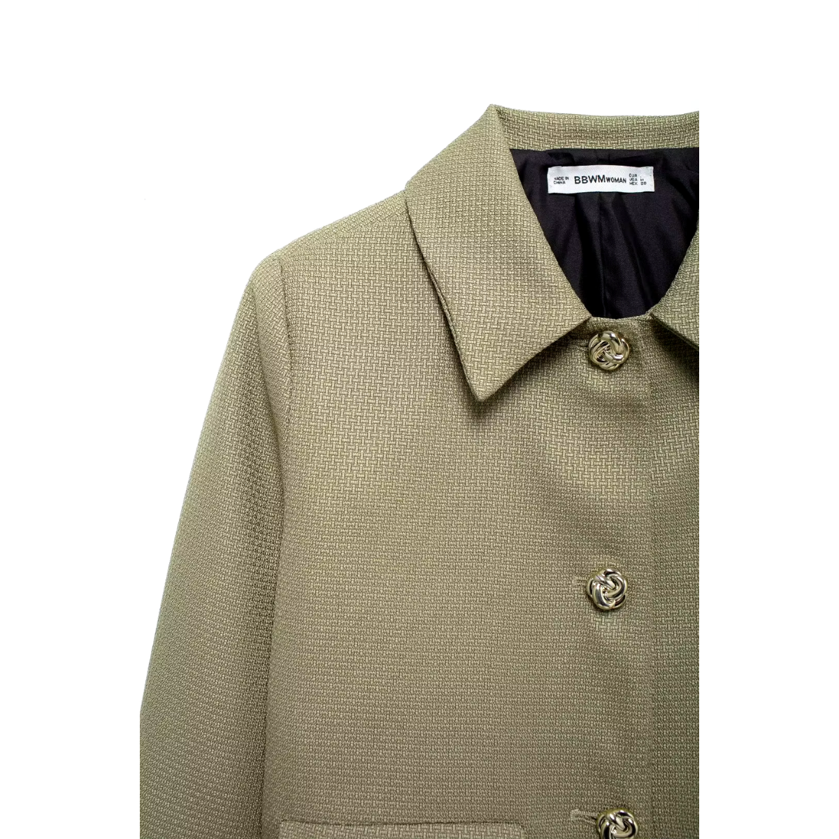 Blazer Corto con Botones Dorados para Mujer | Ideal para Uso Diario y Ocasiones Formales