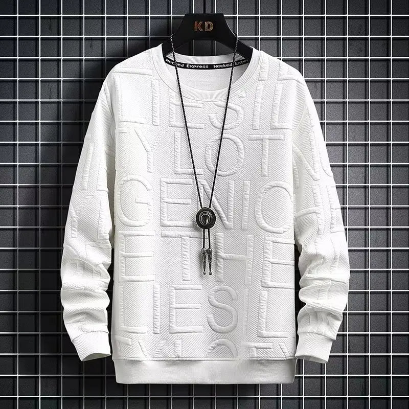 Sudadera De Manga Larga Para Hombre | Ideal Para Uso Diario Y Capas Intermedias
