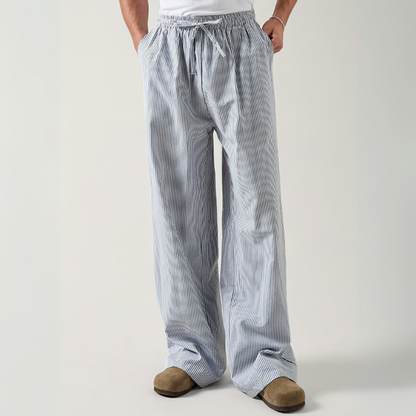 Pantalón Amplio A Rayas Para Adultos | Ideal Para Uso Diario Y Actividades Al Aire Libre