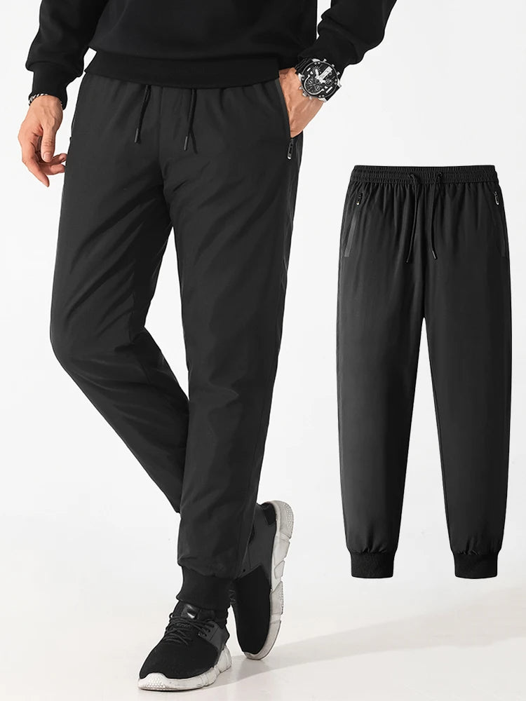 Jogger Acolchado con Cintura Elástica para Hombre | Ideal para Uso Diario en Días Fríos