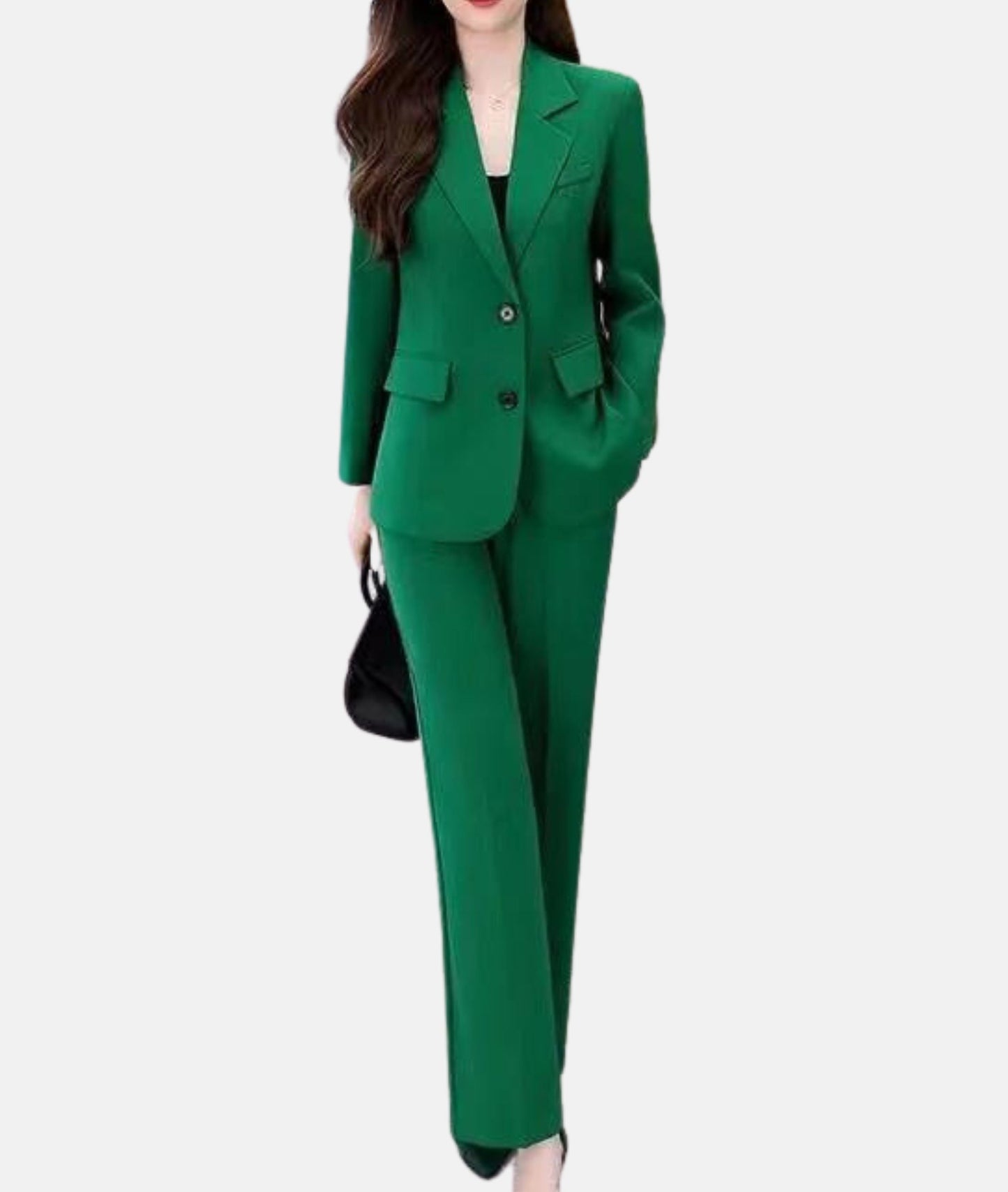 Conjunto De Chaqueta Ajustada Y Pantalón Tailleur Para Adultos | Ideal Para Entornos Profesionales Y Formales