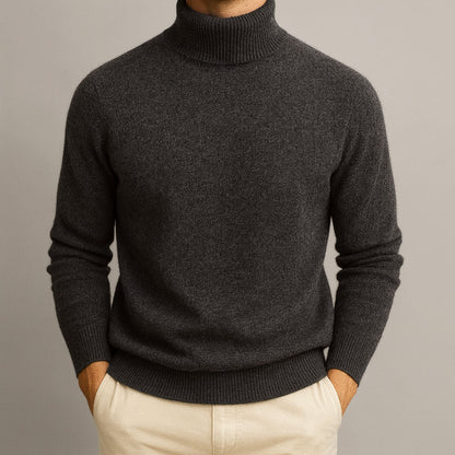 Jersey de Cuello Alto con Corte Ajustado para Hombre | Ideal para Entretiempo