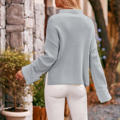 Jersey Minimalista de Manga Larga para Mujer | Ideal para Uso Diario