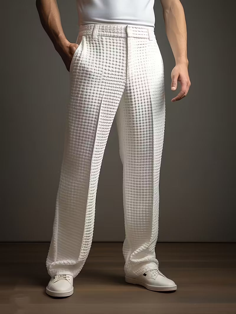 Pantalón con Corte Cómodo y Cintura Adaptada para Hombre | Ideal para Uso Diario e Informal