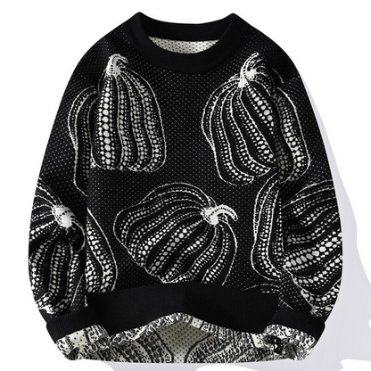 Jersey Con Motivo De Calabaza Integrado Para Hombre | Ideal Para Uso Diario