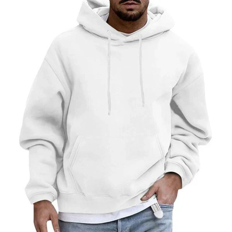 Sudadera con Capucha y Bolsillo Frontal para Hombre | Ideal para Uso Diario