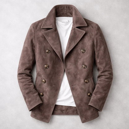 Chaqueta Cruzada con Doble Botonadura para Hombre | Ideal para Uso Diario y Semi-Formal
