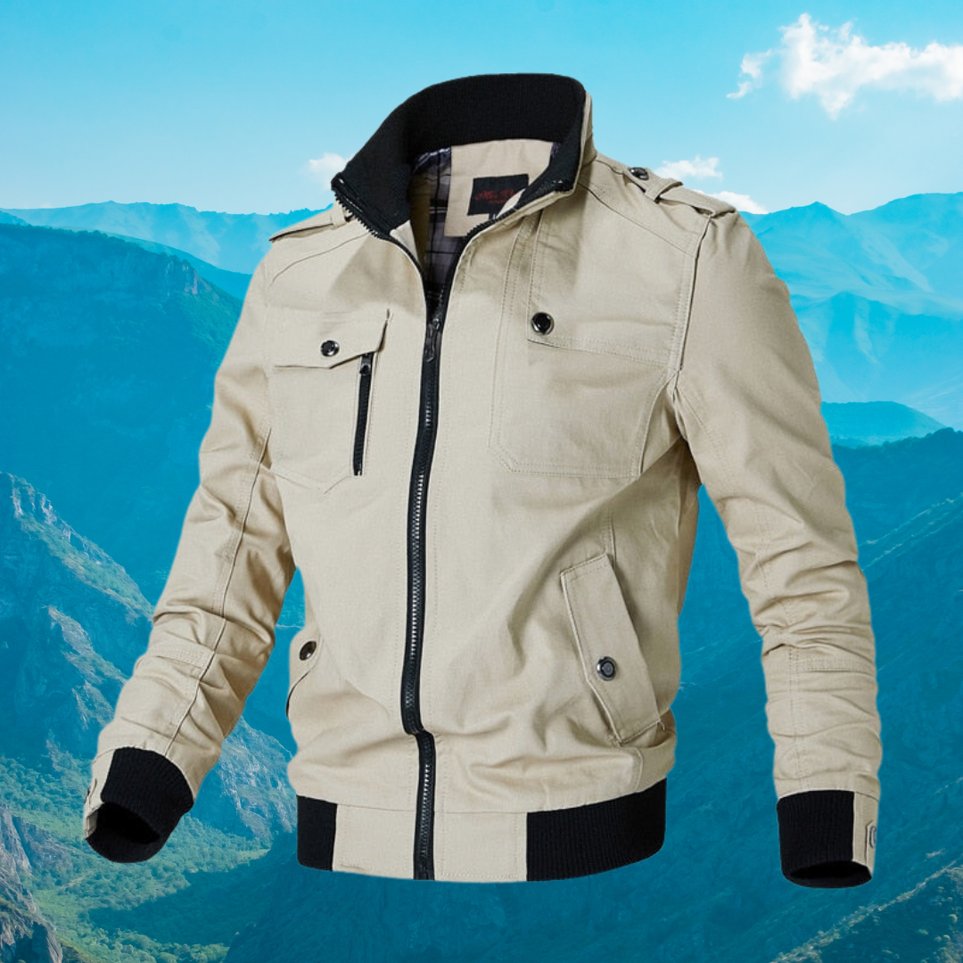 Chaqueta Bomber con Forro Multicapa para Hombre | Ideal para Uso Diario