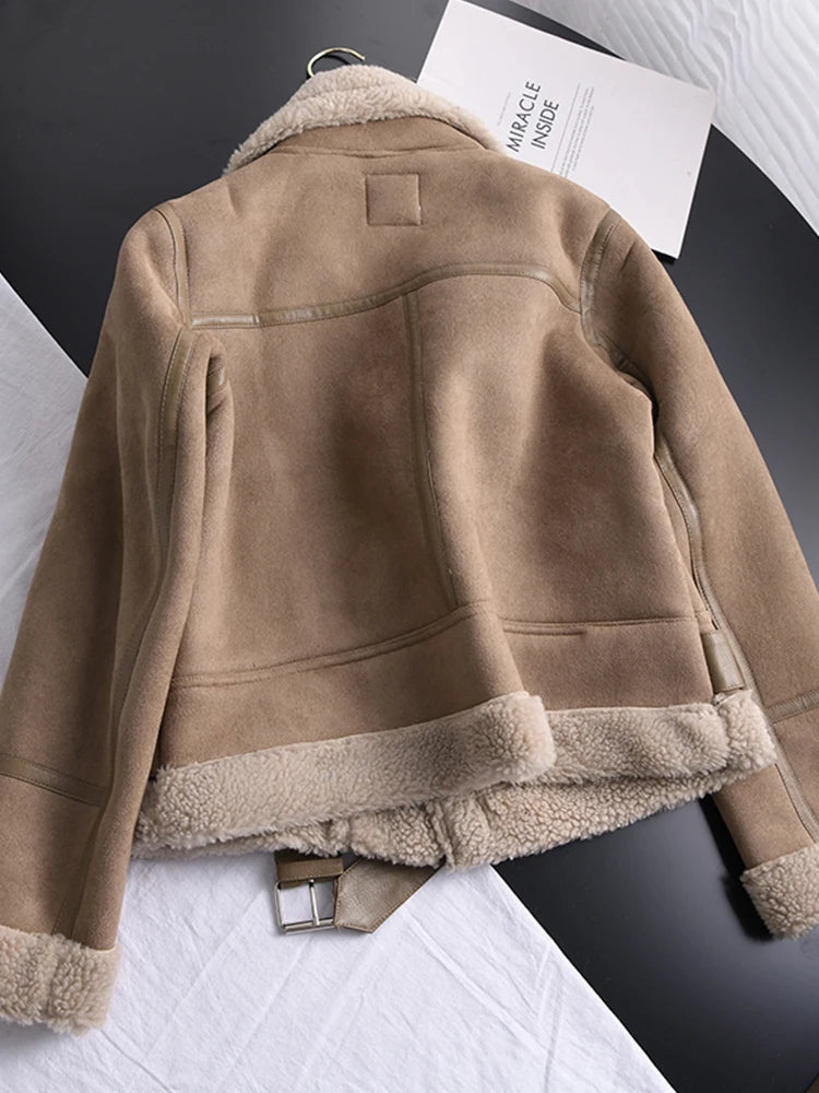 Chaqueta Corta De Invierno Con Cuello Alto Para Mujer | Ideal Para Invierno