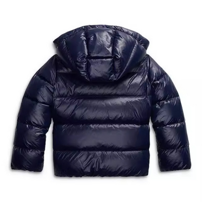 Chaqueta Acolchada con Capucha y Corte Recto para Mujer | Ideal para Invierno