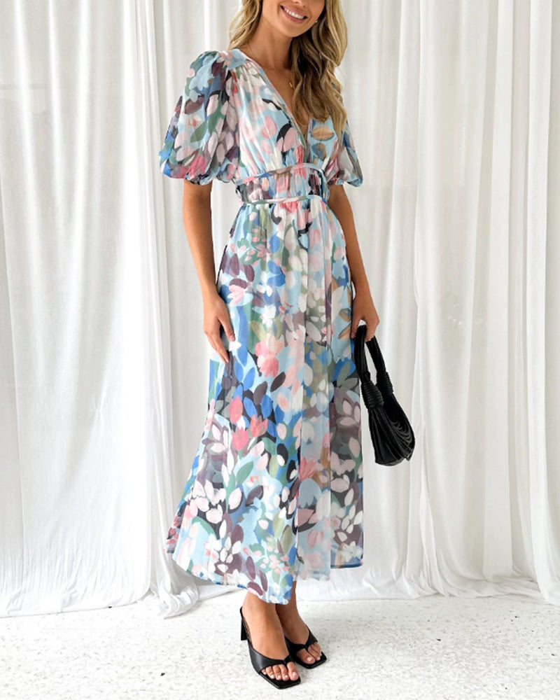 Vestido Largo Con Corte Fluido Para Mujer | Ideal Para Verano Y Salidas Informales