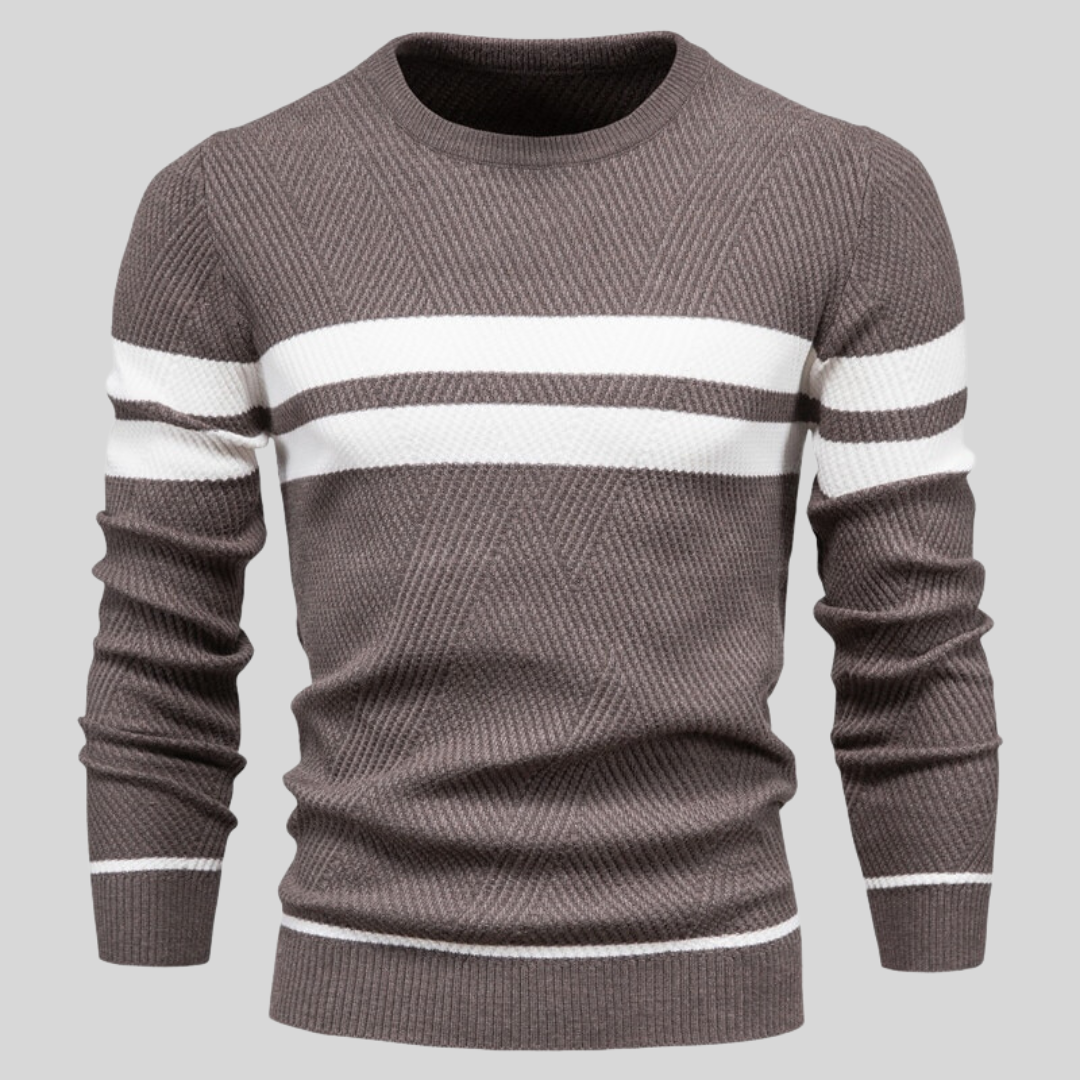 Jersey De Punto De Manga Larga Para Hombre | Ideal Para Uso Diario Y Contextos Informales