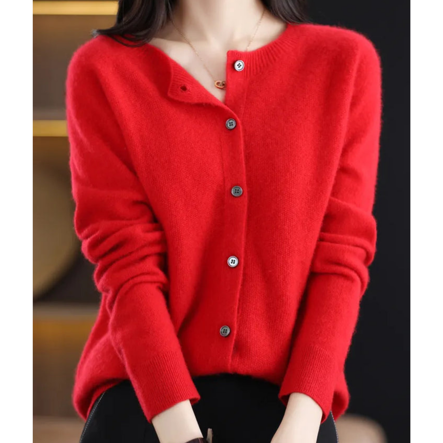 Jersey Con Corte Clásico Y Mangas Largas Para Mujer | Ideal Para Uso Diario
