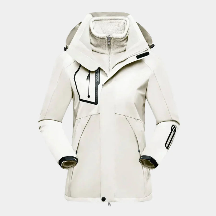 Chaqueta De Esquí Con Diseño Funcional Para Mujer | Ideal Para Deportes De Invierno