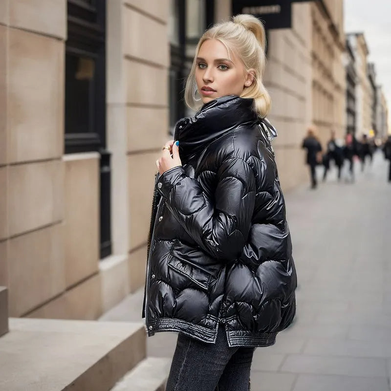 Chaqueta De Otoño E Invierno Con Corte Funcional Para Mujer | Ideal Para Uso Diario