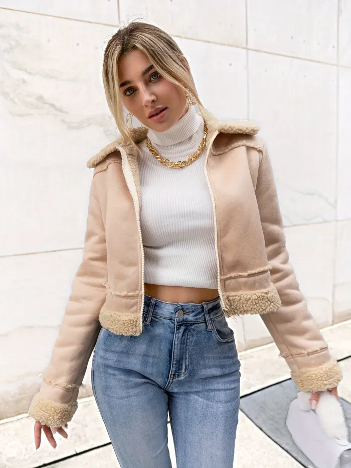 Abrigo Acolchado Largo con Cremallera para Mujer | Ideal para La Temporada Fría