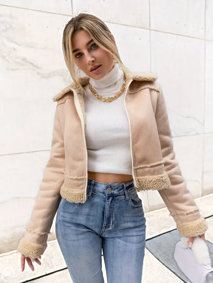Abrigo Acolchado Largo con Cremallera para Mujer | Ideal para La Temporada Fría