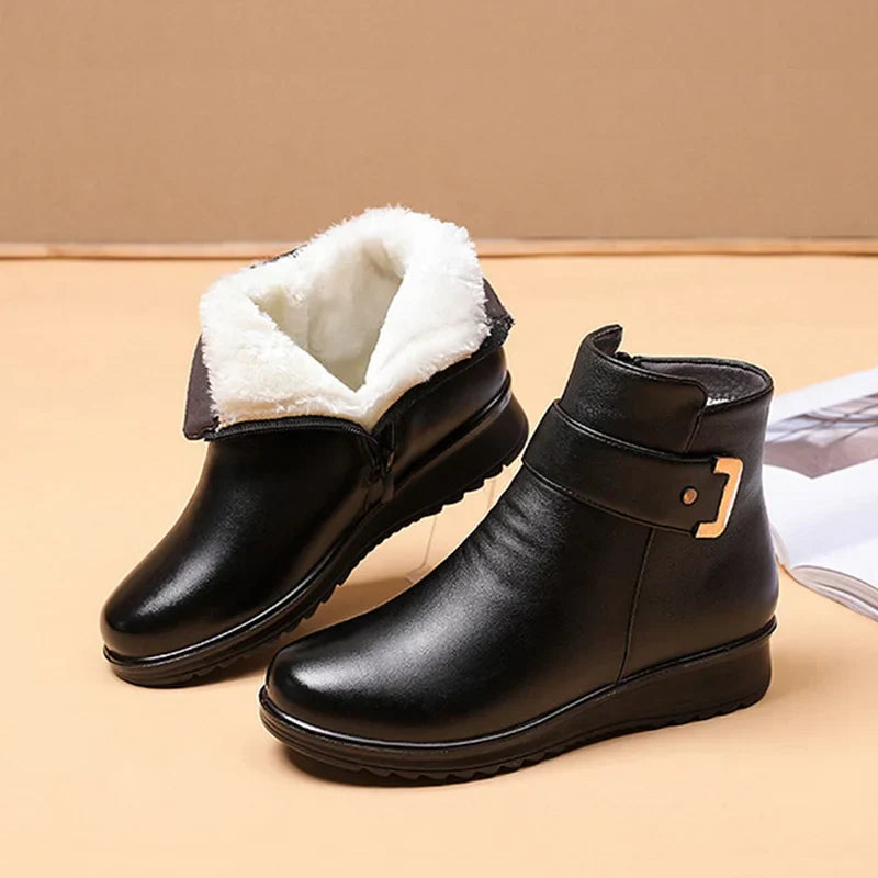 Botines De Invierno Con Diseño De Tobillo Para Mujer | Ideal Para Temporada Fría