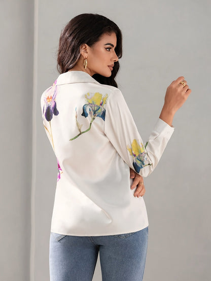 Blusa Con Corte Adaptado Y Detalles Integrados Para Mujer | Ideal Para Uso Diario Y Profesional
