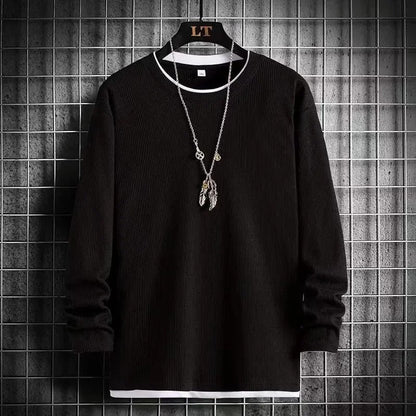 Sudadera de Manga Larga con Corte Amplio para Hombre | Ideal para Uso Diario