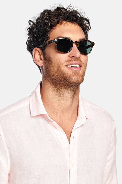 Camisa de Manga Larga con Corte Estándar para Hombre | Ideal para Uso Diario