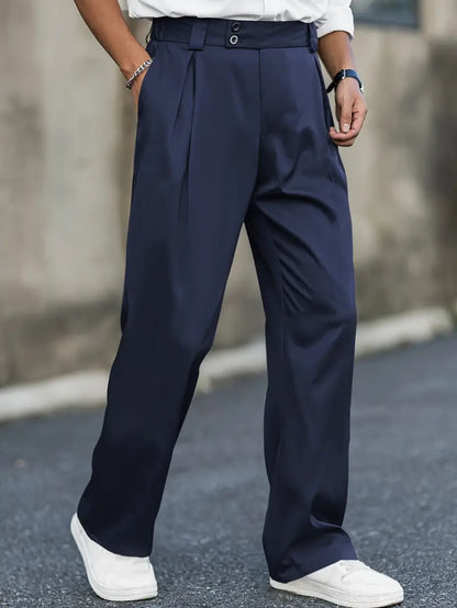 Pantalón Para Hombre Con Corte Amplio | Ideal Para Uso Diario Y Contextos Informales