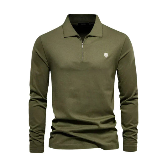 Camisa con Corte Ajustado y Manga Larga para Hombre | Ideal para Uso Diario y Formal