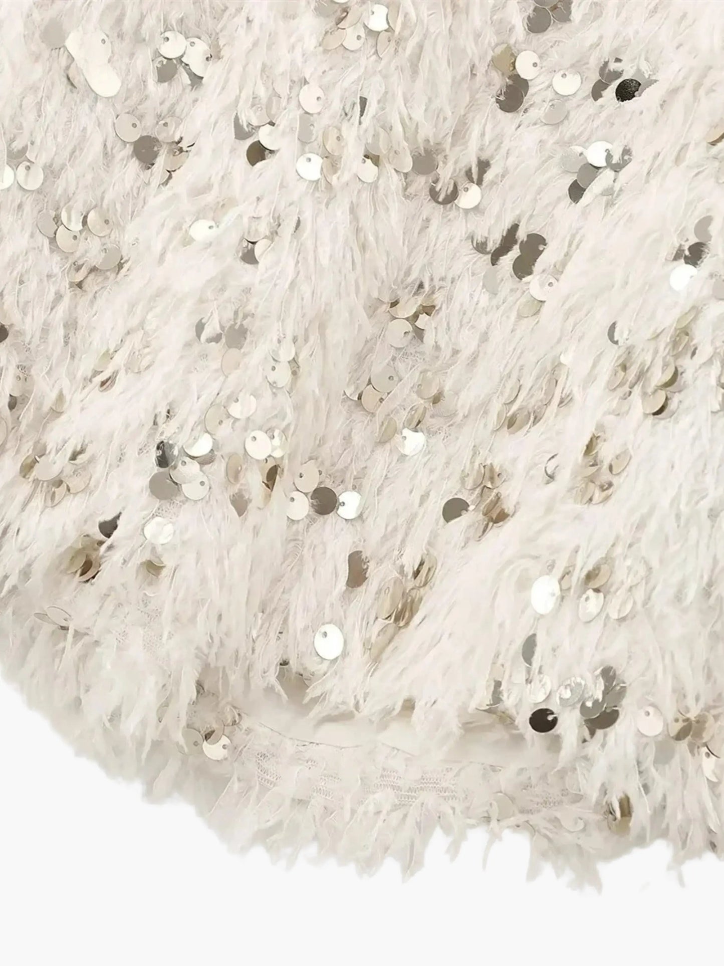 Jersey De Punto Con Detalles De Lentejuelas Y Manga Larga Para Mujer | Ideal Para Eventos Y Uso Casual