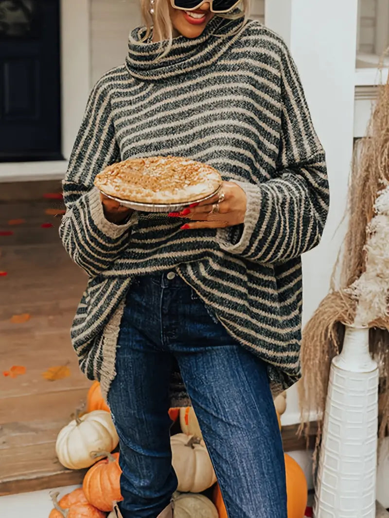 Jersey Oversize con Corte Amplio para Mujer | Ideal para Otoño e Invierno