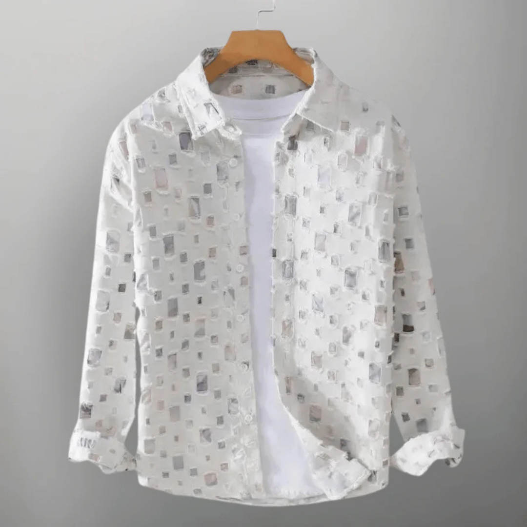 Camisa de Hombre con Corte Holgado para Actividades Cotidianas | Ideal para Ocio Diario