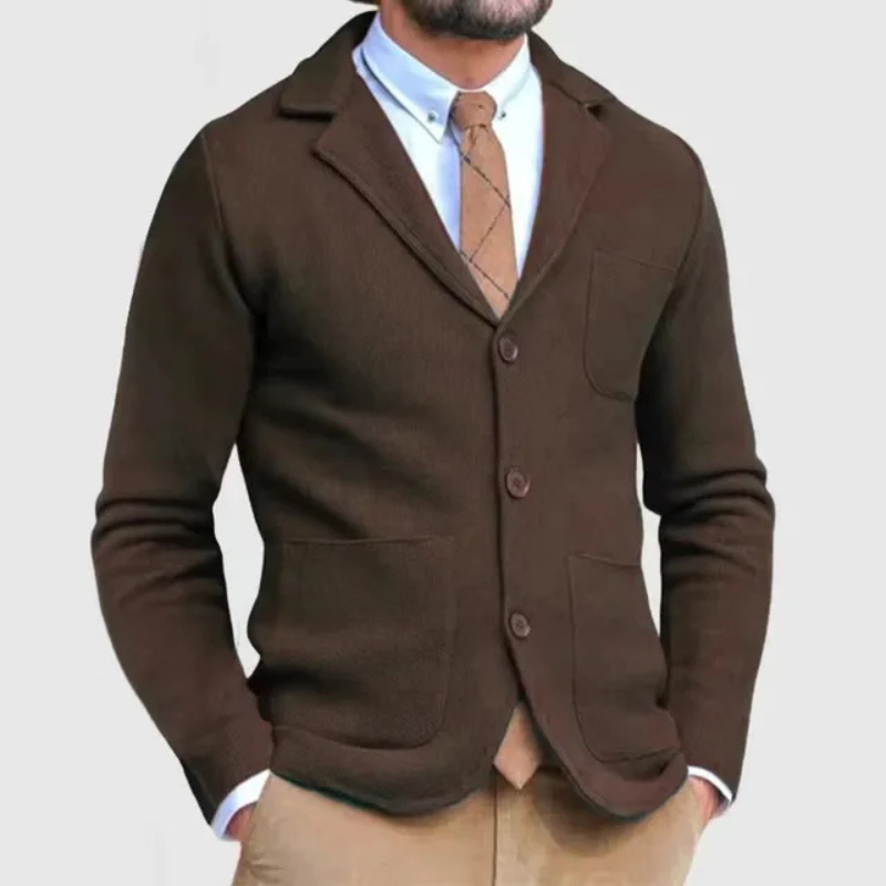 Chaqueta De Corte Ajustado Con Estructura Clásica Para Adultos | Ideal Para Uso Diario
