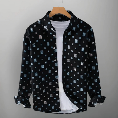 Camisa de Hombre con Corte Holgado para Actividades Cotidianas | Ideal para Ocio Diario
