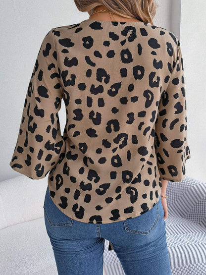 Blusa Con Estampado Animal Para Mujer | Ideal Para Uso Diario Y Ocasiones Variadas