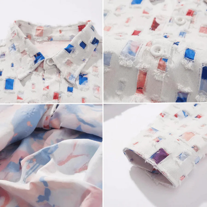Camisa de Hombre con Corte Holgado para Actividades Cotidianas | Ideal para Ocio Diario