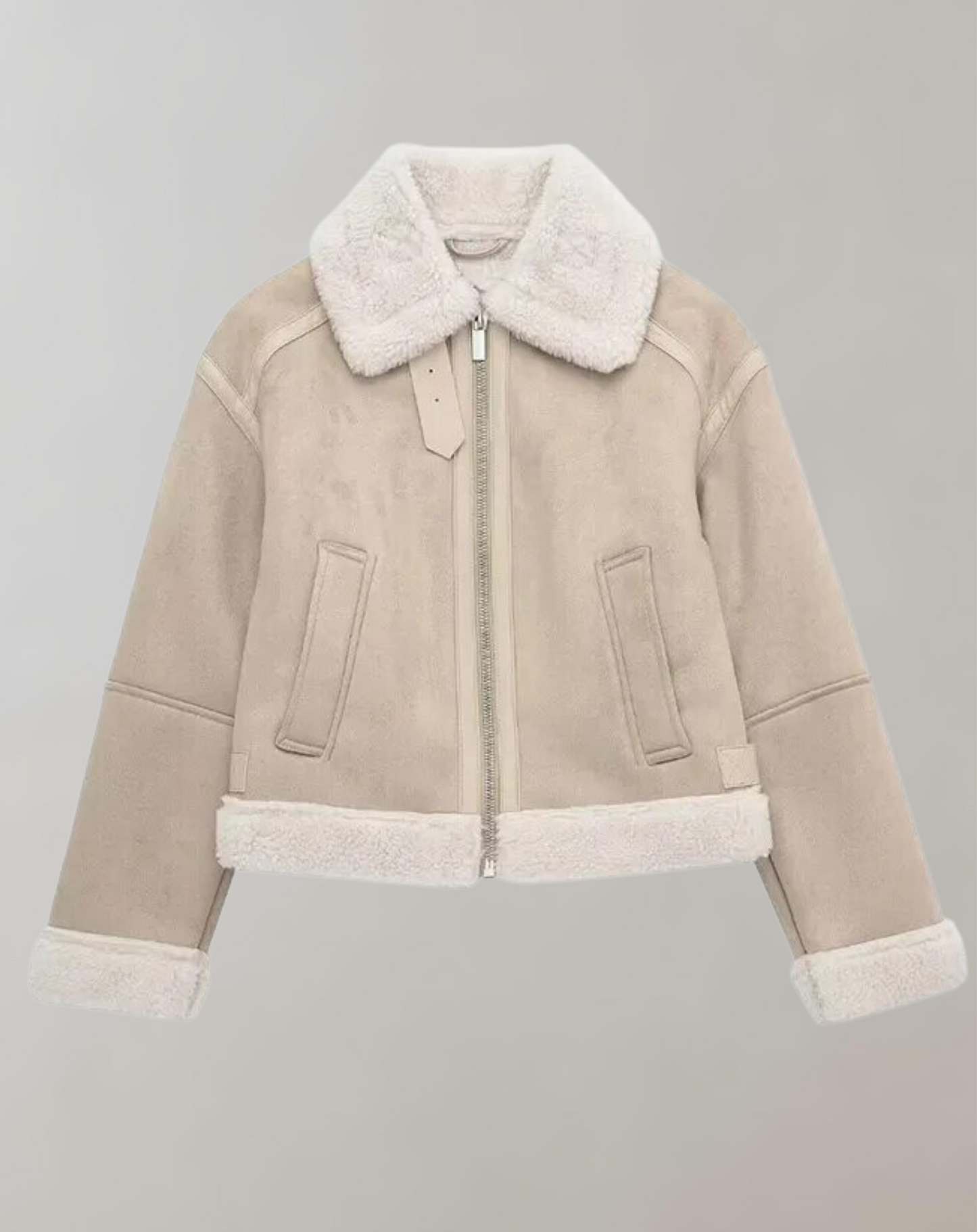 Chaqueta De Invierno Con Cuello Revers Para Mujer | Ideal Para Temporada Fría
