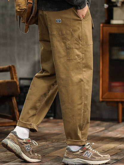 Pantalón Cargo con Cintura Ajustable para Hombre | Ideal para Uso Diario y Ocio
